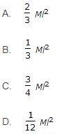 Mass moment of inertia